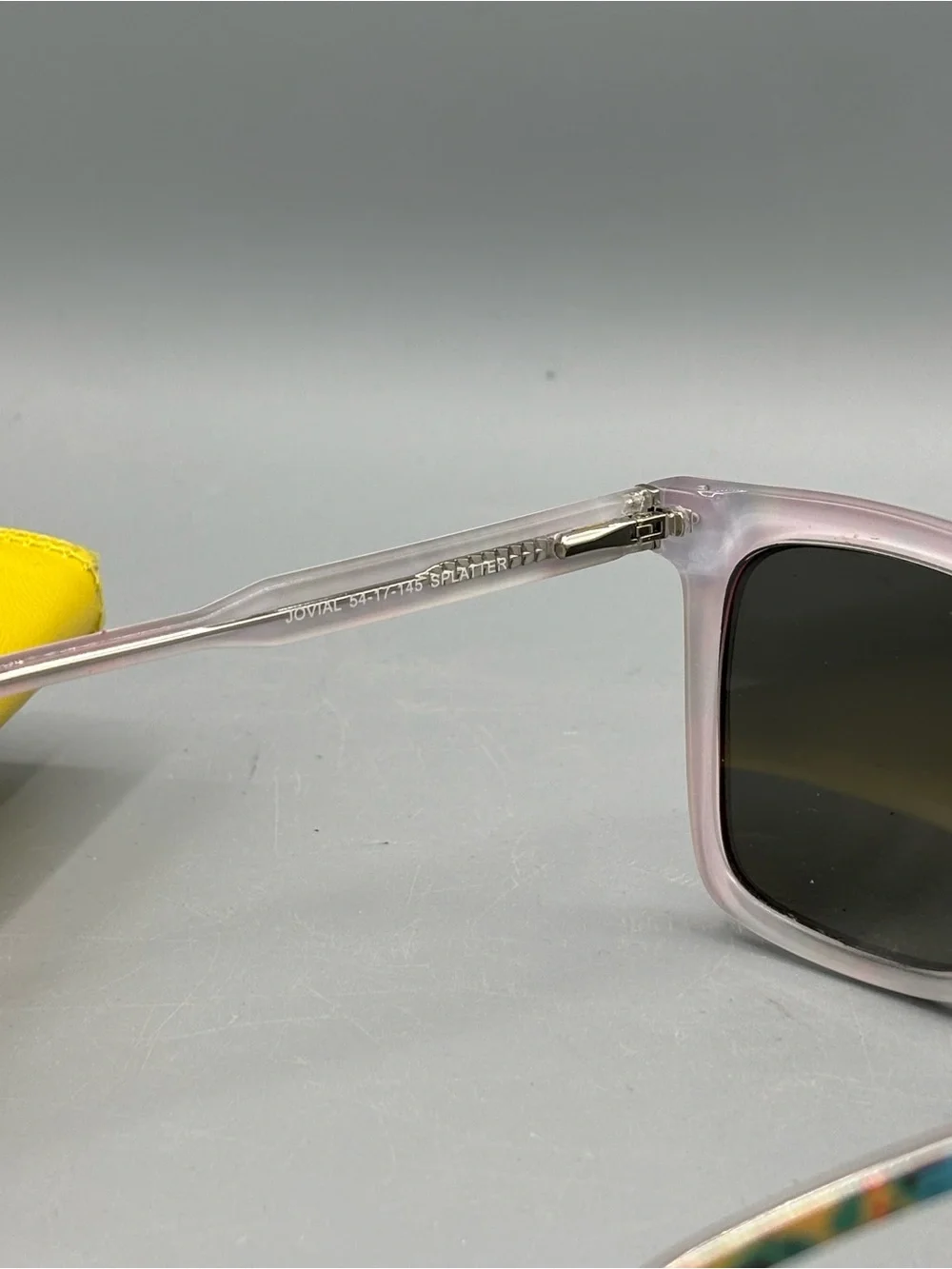 Peacelove Jovial sunglasses in the 'Splatt' colorway